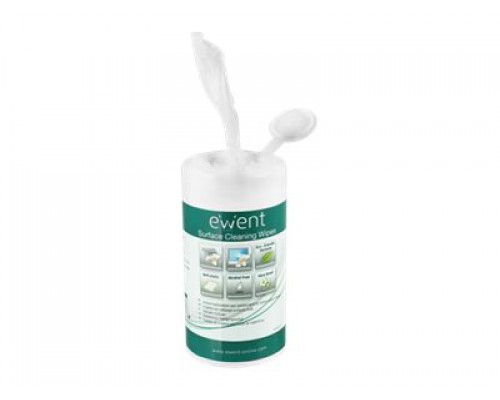 EWENT Screen and Surface Cleaning Wipes &lpar;100 pieces&rpar;