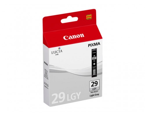 CANON PGI-29 LGY inktcartridge lichtgrijs standard capacity 1&period;320 paginas 1-pack