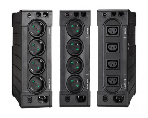 Eaton UPS Ellipse PRO 1200 USB DIN &lpar;rack&sol;tower&rpar; - AC 230 V - 750 Watt - 1200 VA - USB - Shuko 8 Output - 2U - 19inch