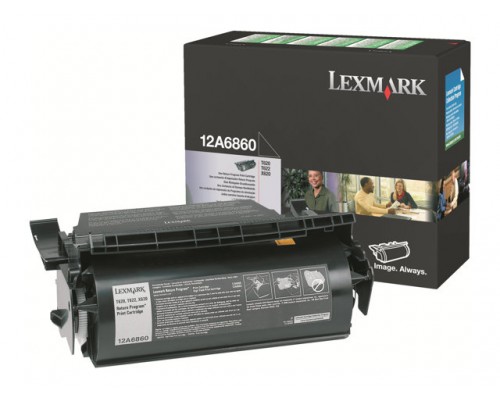 LEXMARK T62X tonercartridge zwart standard capacity 10&period;000 paginas 1-pack return program