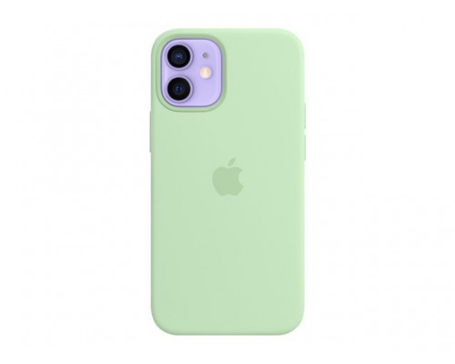 APPLE iPhone 12 mini Silicone Case with MagSafe - Pistachio