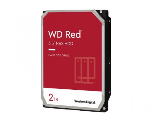 WD Red 2TB SATA 6Gb&sol;s 256MB Cache Internal 8&comma;9cm 3&comma;5Zoll 24x7 IntelliPower optimized for SOHO NAS systems 1-8 HDD Bulk