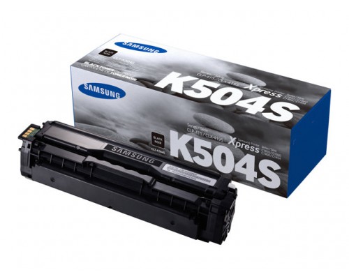 SAMSUNG CLT-K504S&sol;ELS Black Toner Cartrid