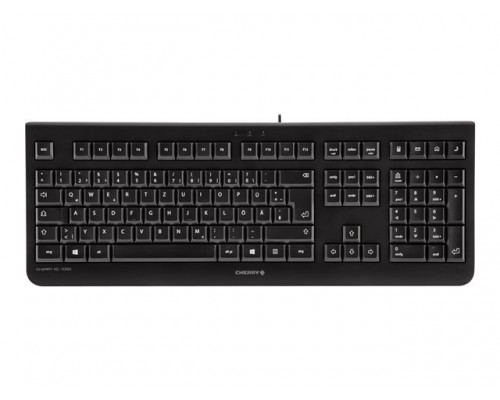 CHERRY KC1000 corded Keyboard USB ultraflat black &lpar;DE&rpar;