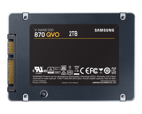 SAMSUNG 870 QVO SSD 2TB SATA3 2&period;5inch