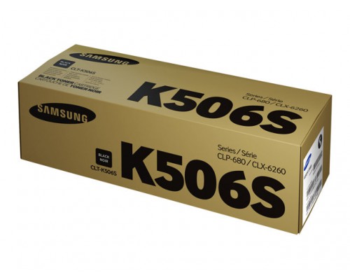 SAMSUNG CLT-K506S&sol;ELS Black Toner Cartrid