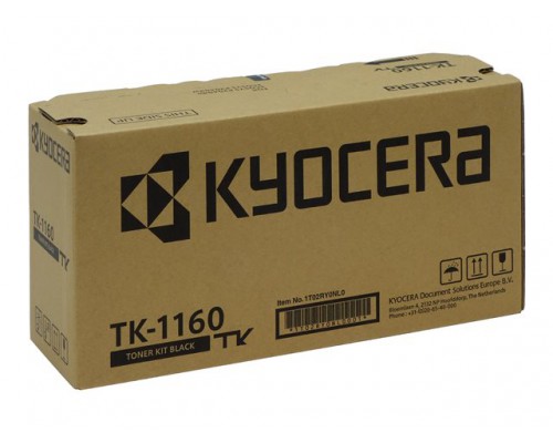 KYOCERA TK-1160 Toner-Kit Zwart voor 7.200 pages ISO/IEC 19752