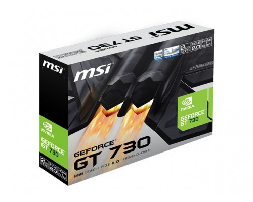 MSI N730K-2GD3H&sol;LP 2048MB DDR3 64bit Dual Slot D-Sub DVI HDMI