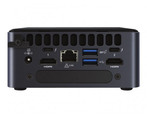INTEL NUC Barebone BNUC11TNHv70000 Core i7-1185G7 Pro Tall Kit Dual Lan No-Cord