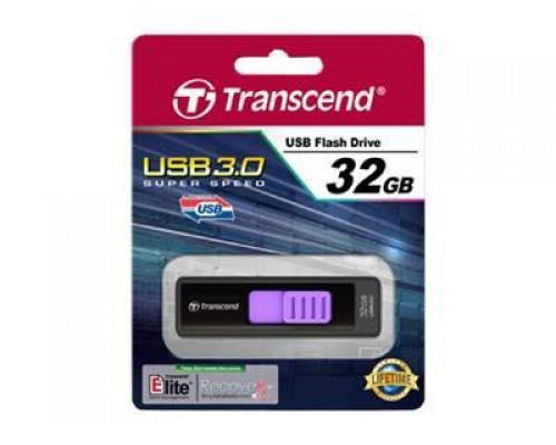 TRANSCEND JetFlash 760 32GB  USB3&period;0 USB stick Paars Capless