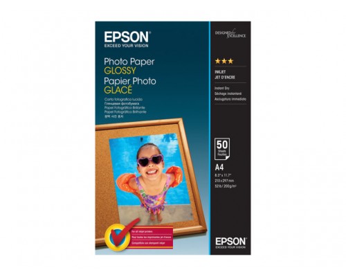 EPSON Photo paper glossy A4 50 sheets 1-pack