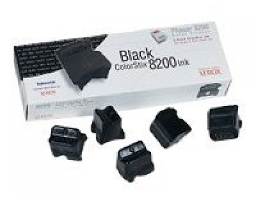 XEROX Phaser 8200 colorstix black standard capacity 5 x 1.400 pages 5-pack