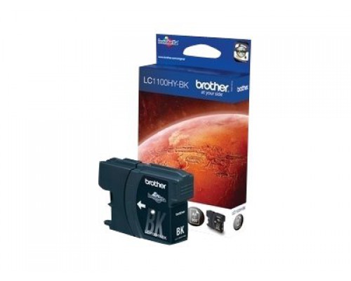 BROTHER LC-1100 inktcartridge zwart high capacity 19ml 900 pagina s 1-pack