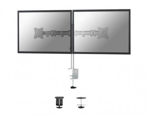 NEOMOUNTS BY NEWSTAR Flat Screen Desk Mount 2 screens Silver 16kg