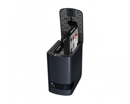 WD My Cloud EX2 Ultra NAS 8TB personal cloud stor. incl WD RED Drives 2-bay Dual Gigabit Ethernet 1,3GHz CPU DNLA RAID1 NAS RTL