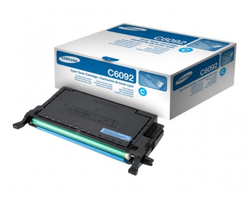 SAMSUNG CLT-C6092S&sol;ELS Cyan Toner Cartrid
