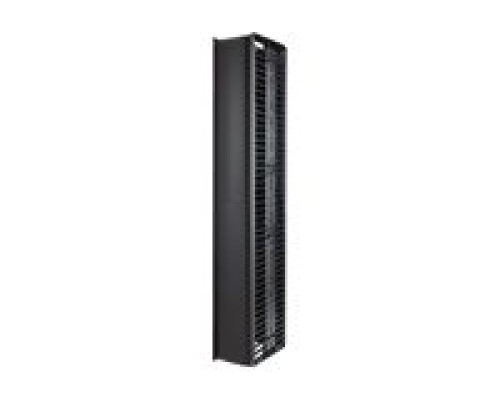 APC ValueLine Vertical Cable Manag 2 & 4 Post Racks 84 Inch H X 12 Inch W Double-Sided with Doors
