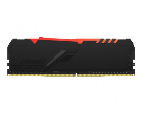 KINGSTON 64GB 2666MHz DDR4 CL16 DIMM Kit of 4 FURY Beast RGB