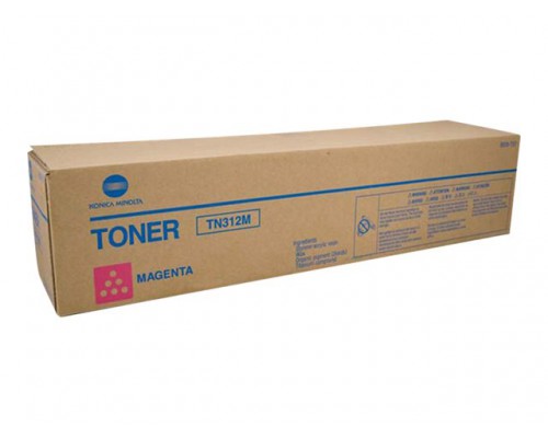 MINOLTA TN-312M tonercartridge magenta standard capacity 12&period;000 pagina s 1-pack