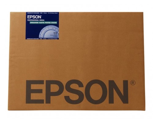 EPSON S041599 Enhanced matte posterboard inktjet 1122g&sol;m2 762x1016mm 5 sheets 1-pack