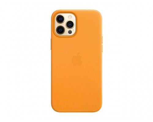 APPLE iPhone 12 Pro Max Leather Case with MagSafe - California Poppy