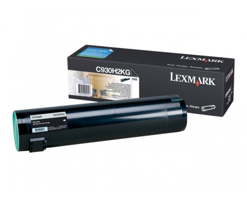 LEXMARK C935 tonercartridge zwart standard capacity 24&period;000 pagina s 1-pack