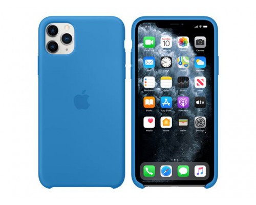 APPLE iPhone 11 Pro Max Silicone Case Surf Blue