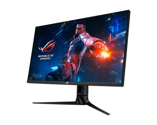 ASUS ROG Swift PG32UQ Gaming Monitor 32inch 4K UHD IPS 144 Hz NVIDIA G-SYNC HDMI 2&period;1 compatible Quantum Dot technology