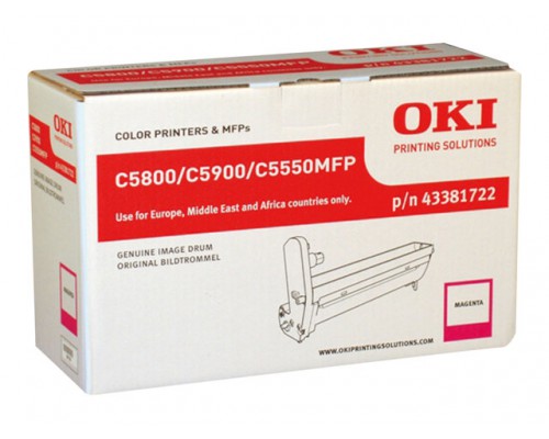 OKI C5800&comma; C5900&comma; C5550MFP drum magenta standard capacity 20&period;000 pagina s 1-pack