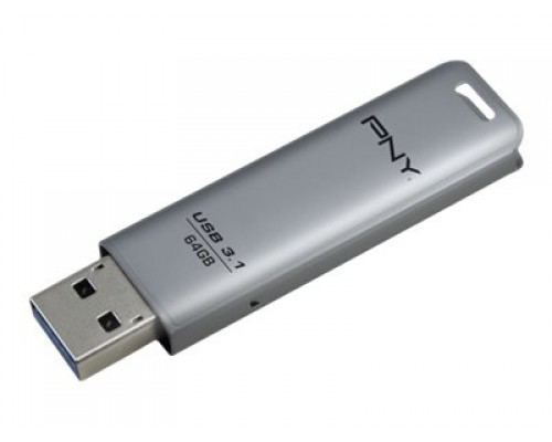 PNY ELITE STEEL USB 3&period;1 64GB USB Stick