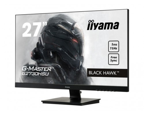 IIYAMA G-MASTER G2730HSU-B1 27inch 1920x1080 TN LED Bl USB-Hub &lpar;2xOut&rpar; Speakers DP&sol;HDMI&sol;VGA 1ms Black