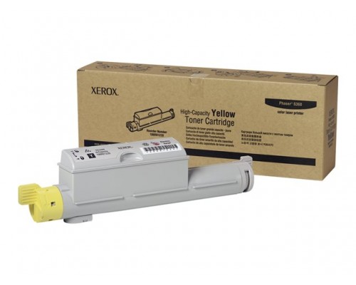 XEROX Phaser 6360 tonercartridge geel high capacity 12&period;000 pagina s 1-pack