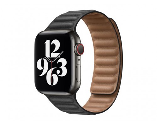 APPLE 40mm Black Leather Link L