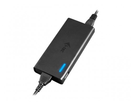 I-TEC USB-C Smart Charger 65W &plus; USB-A Port 12W for laptops tablets smartphones HP Apple Dell MacBook etc&period;