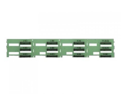INTEL F2U12X35S3PH Spare 2U 12x 3&comma;5inch SAS&sol;SATA and 2x NVMe Hot Swap Backplane