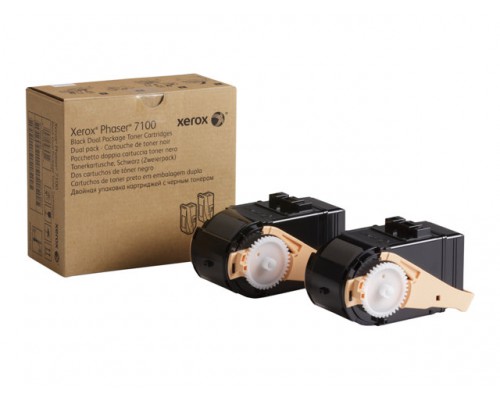 XEROX 7100 toner zwart standard capacity 2x5&period;000 pagina s 2-pack