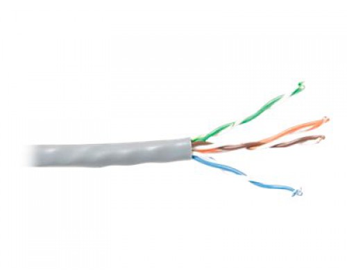 EMINENT ACT ES100H CAT5E U/UTP SOLID PVC GY 100M