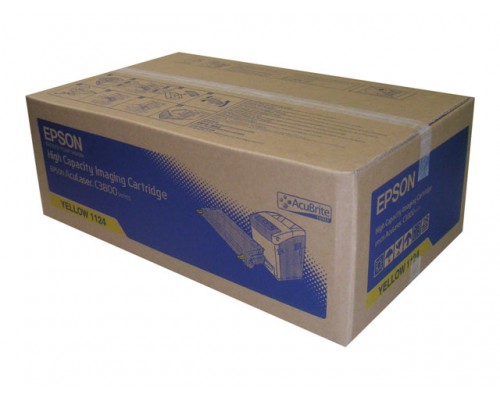 EPSON AcuLaser C3800 tonercartridge geel high capacity 9.000 paginas 1-pack