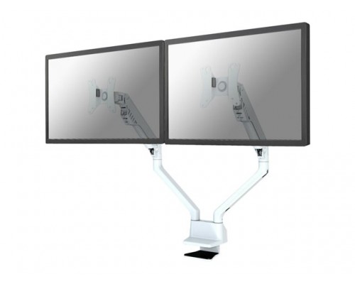 NEOMOUNTS BY NEWSTAR FPMA-D750DWHITE 10-32inch Flat Screen Desk Mount clamp&sol;grommet