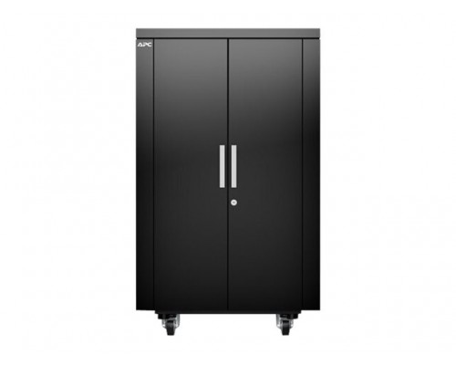 APC NetShelter CX 24U 750 mm Wide x 1130 mm Deep Enclosure Black Finish Intl