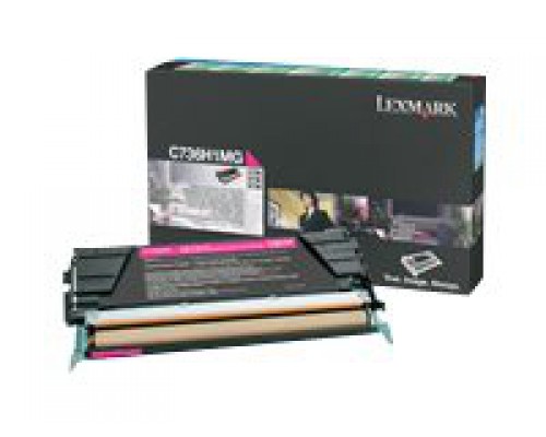 LEXMARK XS734de&comma; CS736dn&comma; XS736de toner magenta standard capacity 10&period;000 paginas 1-pack Return Programme