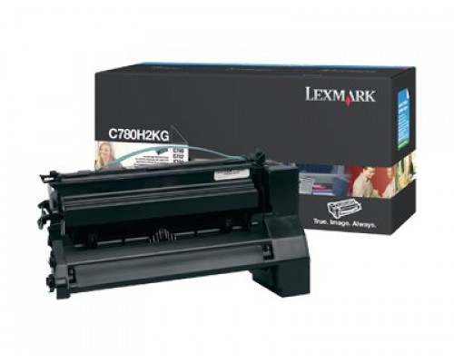 LEXMARK C782&comma; X782e tonercartridge zwart high yield 10&period;000 pagina s 1-pack