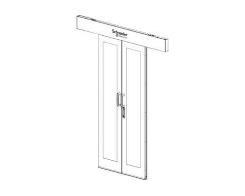 APC HyperPod Door Dual Sliding Doors