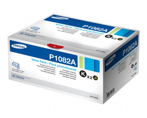 SAMSUNG MLT-P1082A&sol;ELS 2-pk Blk Toner Crt