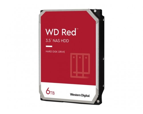 WD Red 6TB SATA 6Gb&sol;s 256MB Cache Internal 3&period;5inch 24x7 IntelliPower optimized for SOHO NAS systems 1-8 Bay HDD Bulk