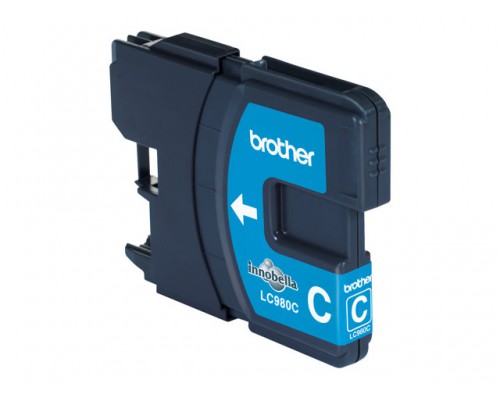 BROTHER LC-980 inktcartridge cyaan standard capacity 5&period;5ml 260 paginas 1-pack
