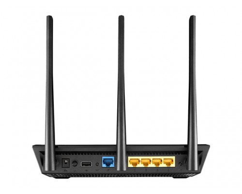 ASUS RT-AC66U Dual-Band Gigabit USB 3.0 Wireless Router compatible with cable / DSL / Fiber connection Router/Access Point/Bridge