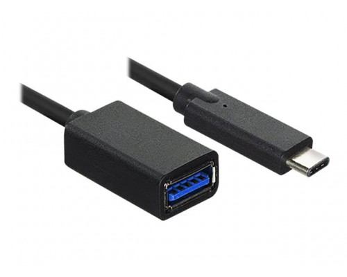 EWENT USB-C Type-A female OTG Cable USB 3&period;2 Gen1 0&period;2 Meter