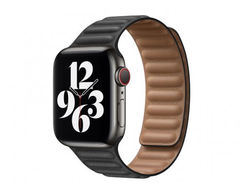 APPLE 40mm Black Leather Link S