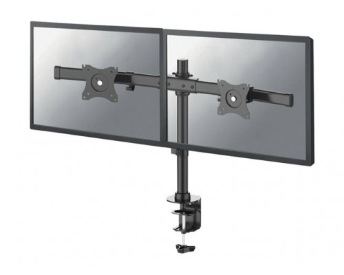 NEOMOUNTS BY NEWSTAR Flat Screen Desk Mount clamp&sol;grommet Crossbar 10-27inch Black